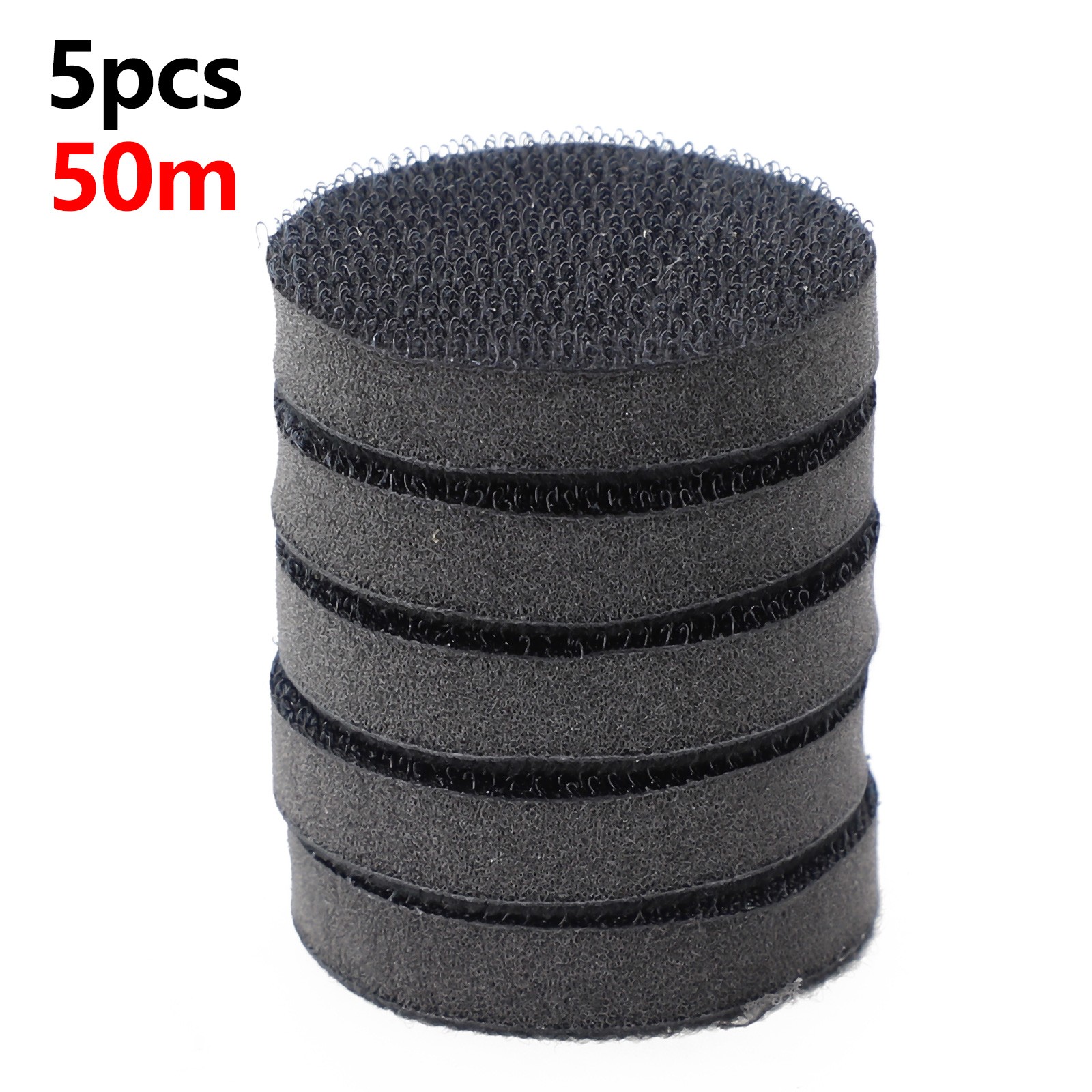 5pcs 50/75mm Soft Density Interface Pad Sponge Cushion Buffer Backing Pads